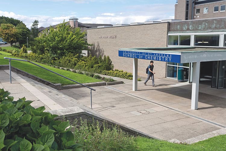 School of Chemistry building entrance